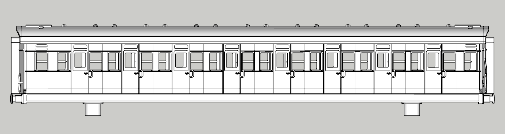 (image for) (N) SR Maunsell High Window 8 Cmpt Third R4 - d2001