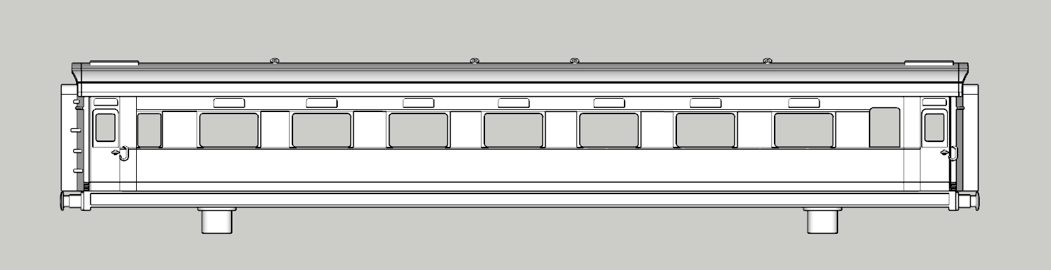 (image for) (N) SR Maunsell 7 Bay Open Third - d2005