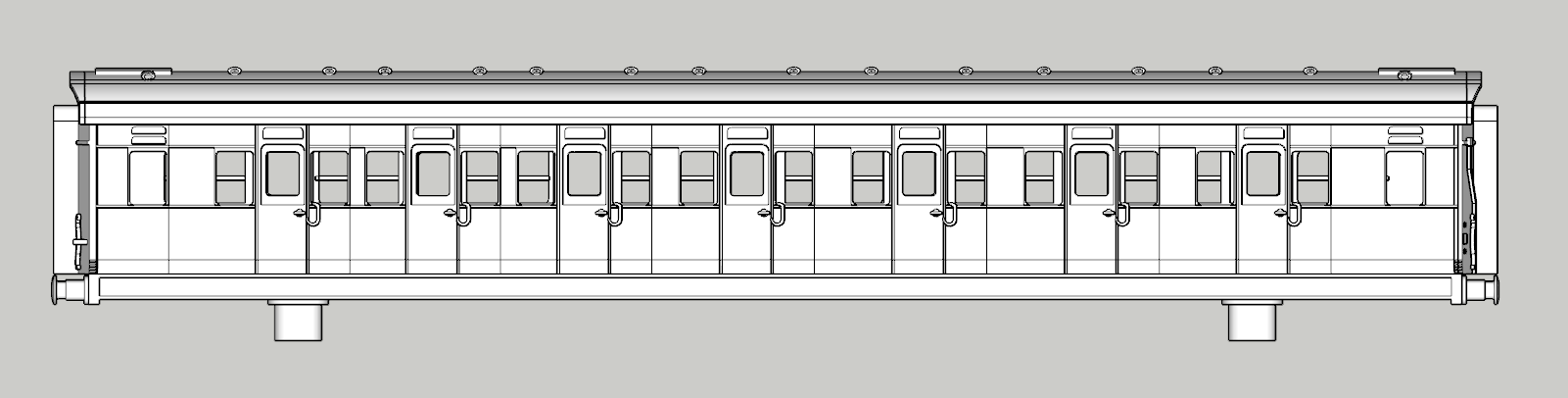 (image for) (N) SR Maunsell High Window 7 Cmpt Comp R4 - d2301