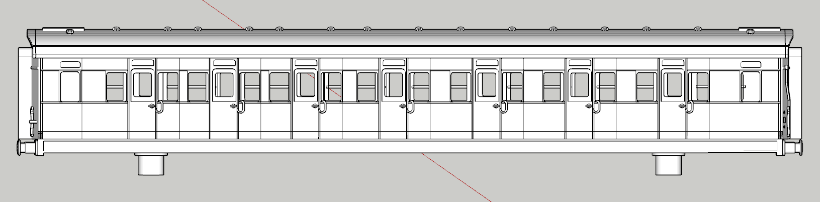 (image for) (N) SR Maunsell Low Window 7 Cmpt Comp R4 - d2301