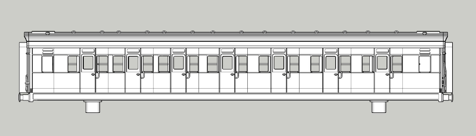 (image for) (N) SR Maunsell High Window 7 Cmpt Comp R1 - d2302
