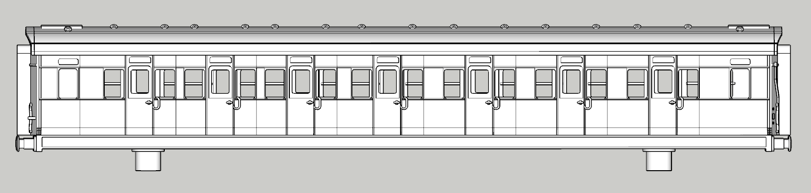 (image for) (N) SR Maunsell Low Window 7 Cmpt Comp R1 - d2302