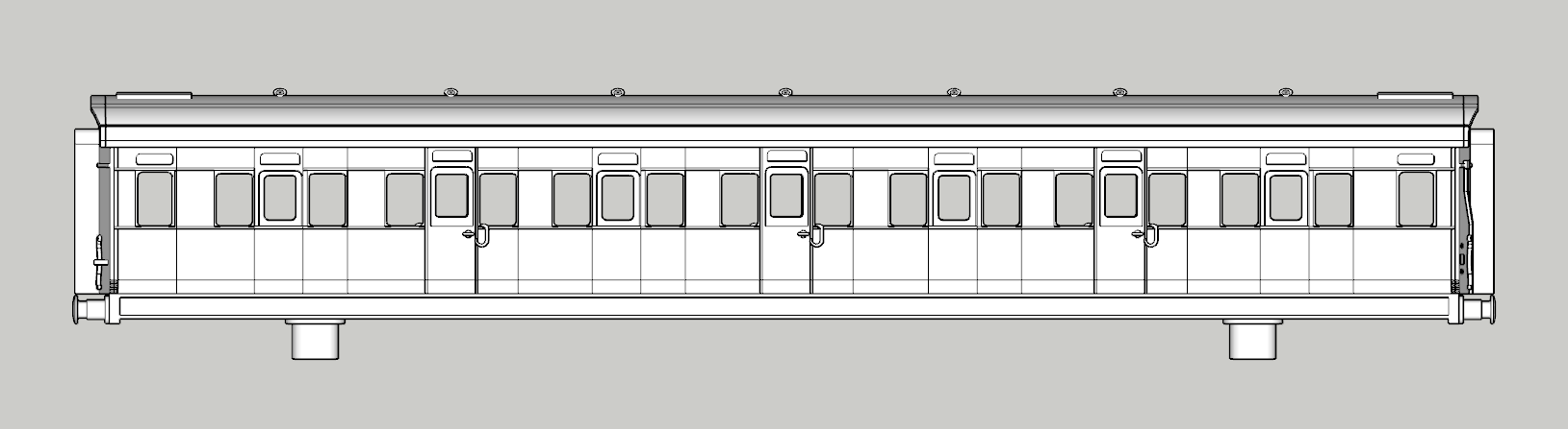 (image for) (N) SR Maunsell General Saloon - d2653