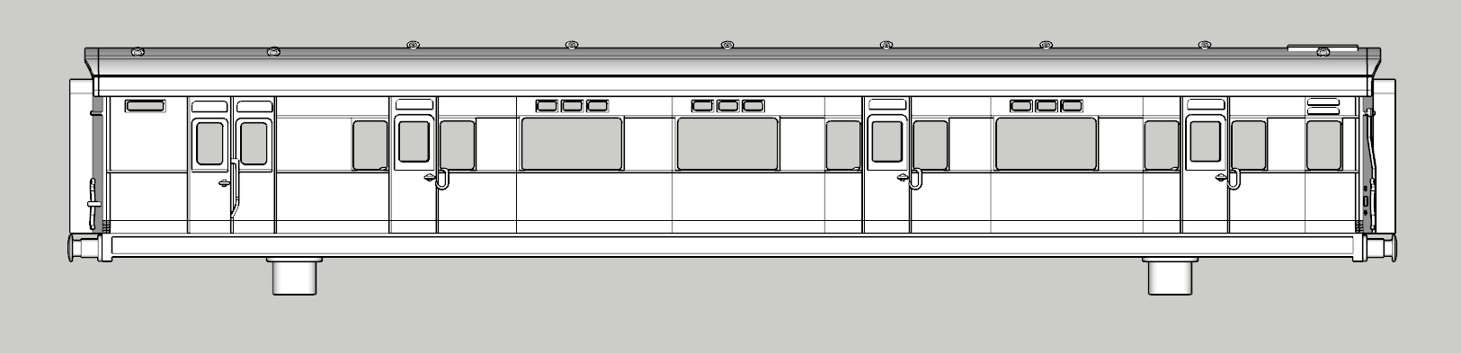 (image for) (N) SR Maunsell General Saloon Brake - d2654
