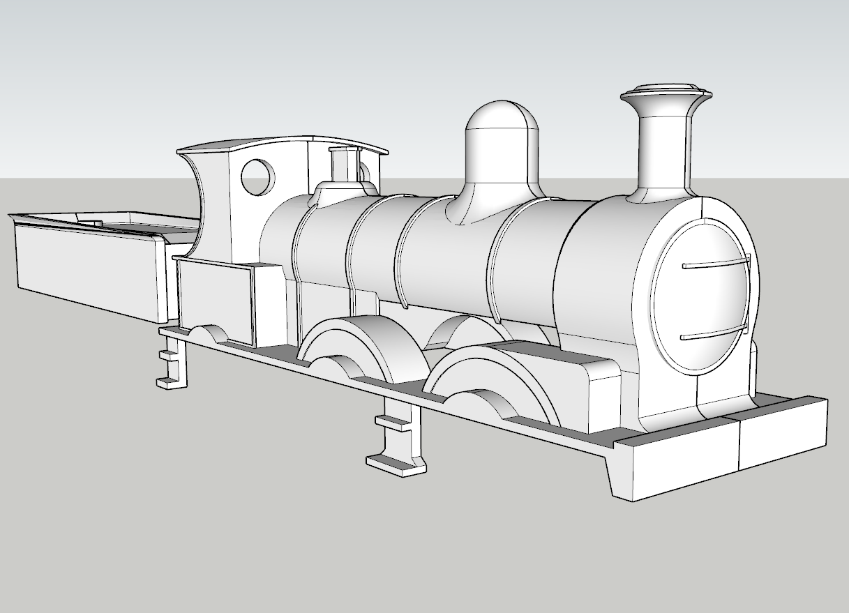 (image for) LSWR Beattie 302 Class