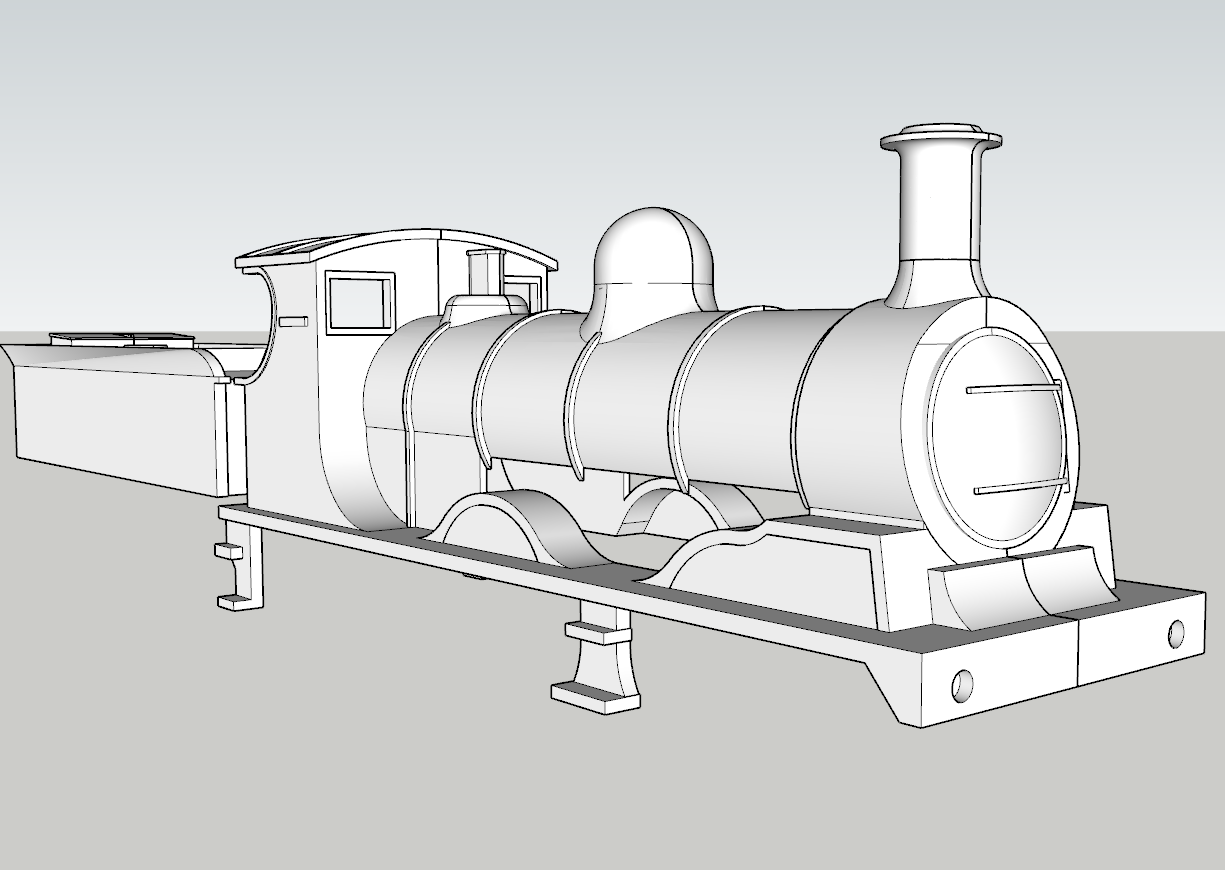 (image for) LSWR Adams 0395 Class