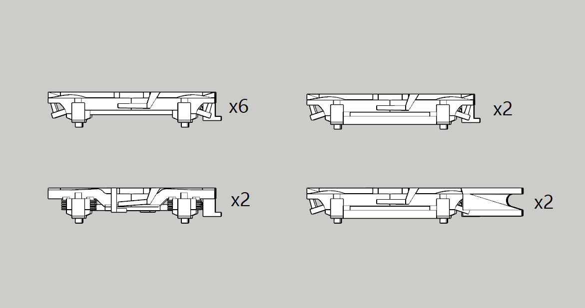 (image for) 5WES - Full Bogie Set