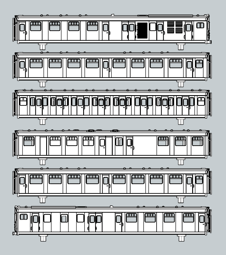 (image for) BR Class 203 - 6B - Buffet Hastings Unit - Original