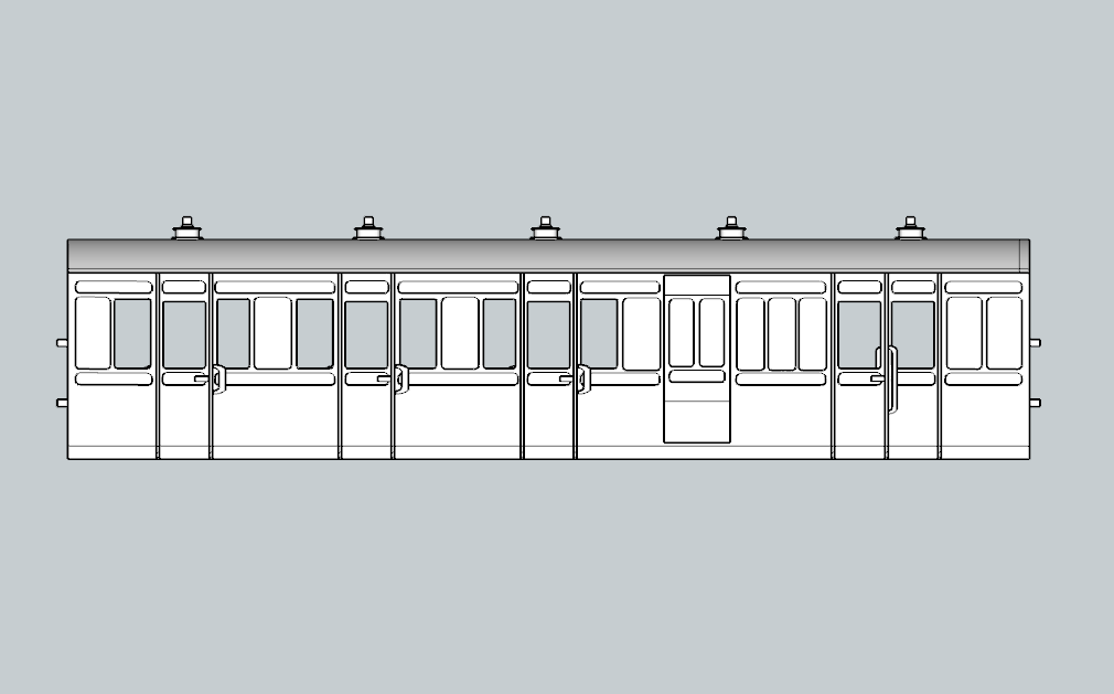 (image for) Generic - Six Wheel 31ft Brake Third - No Chassis