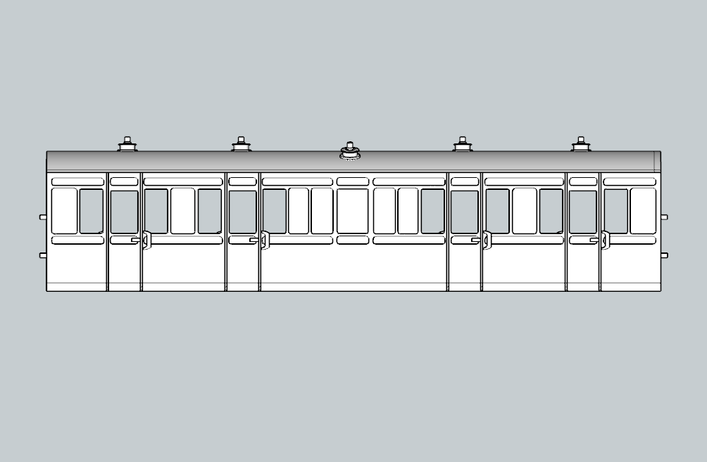 (image for) Generic - Six Wheel 31ft Comp Lav - No Chassis