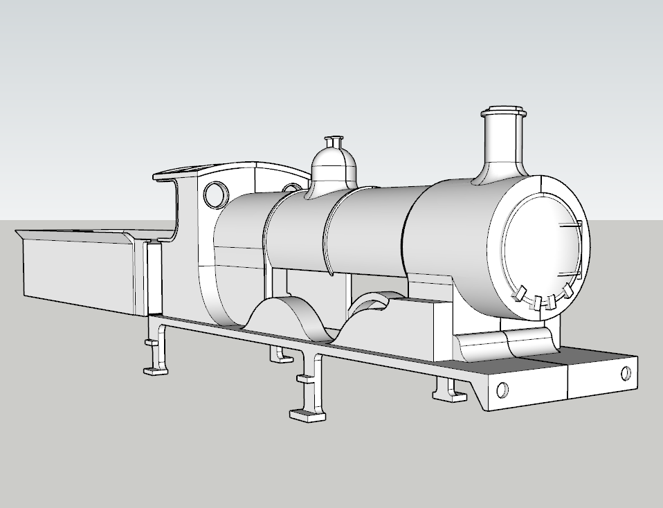 (image for) LSWR Drummond 700 Class - Late