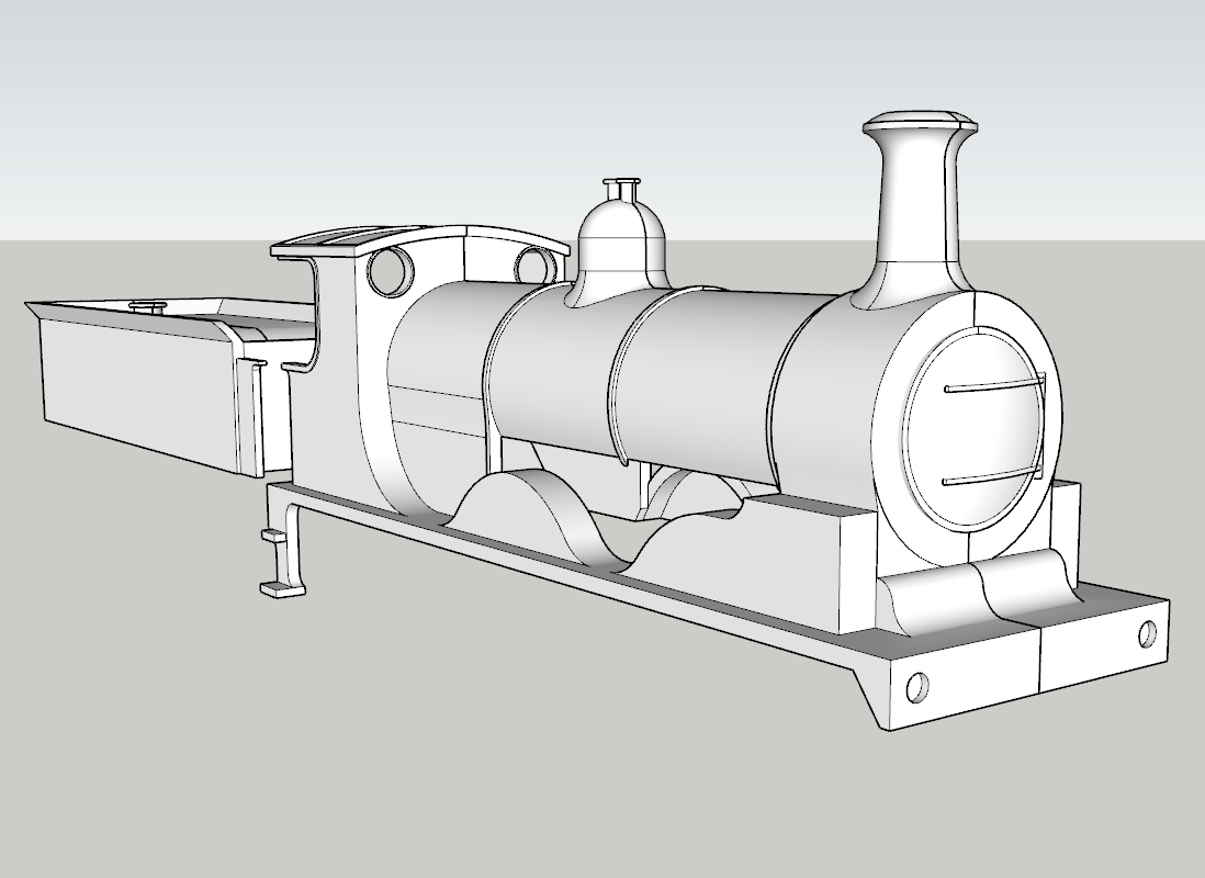 (image for) LSWR Drummond 700 Class - Early
