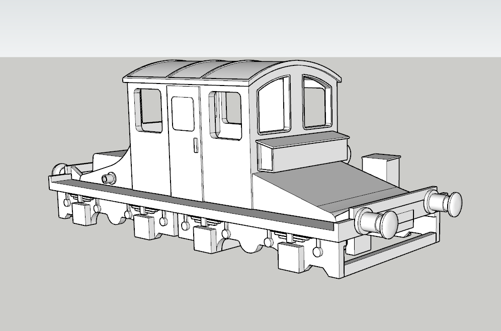 (image for) LSWR Drummond Bo-Bo Shunter - Post-Modification