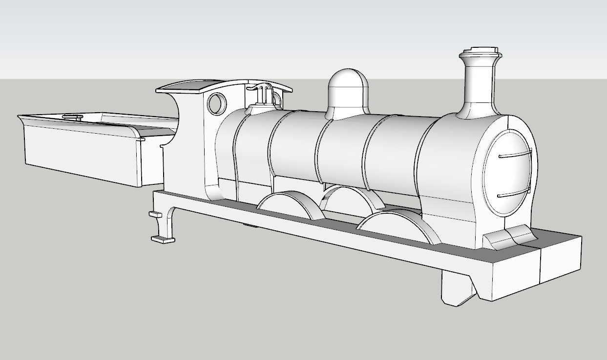 (image for) (N) SECR Stirling O1 Class - M Tender