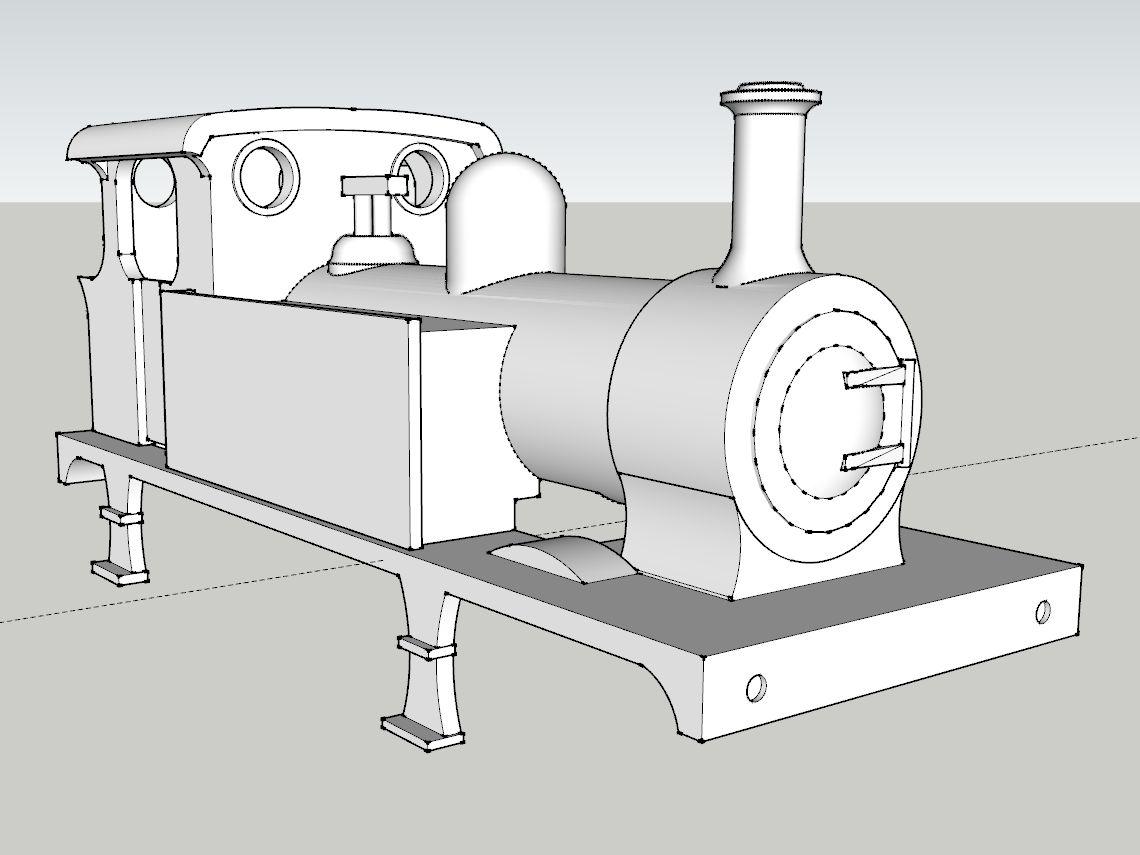 (image for) (N) SECR Wainwright P Class - Footplate