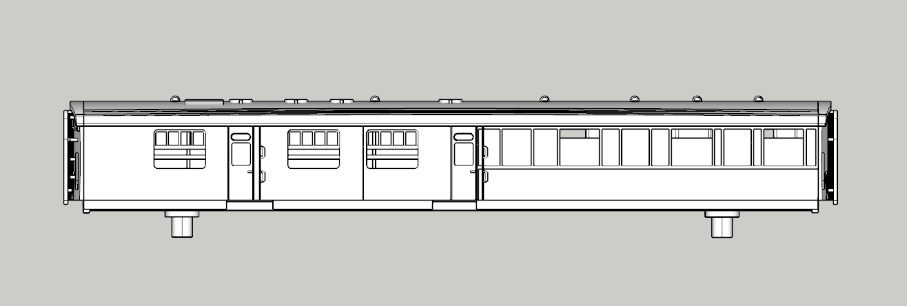 (image for) (N) SR Bulleid Eastleigh Kitchen/Buttery - d2663 - Tavern Car