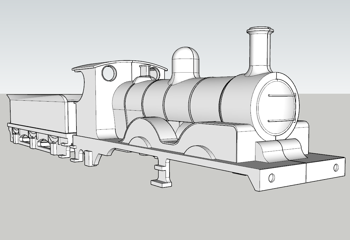 (image for) LSWR Adams A12 Class