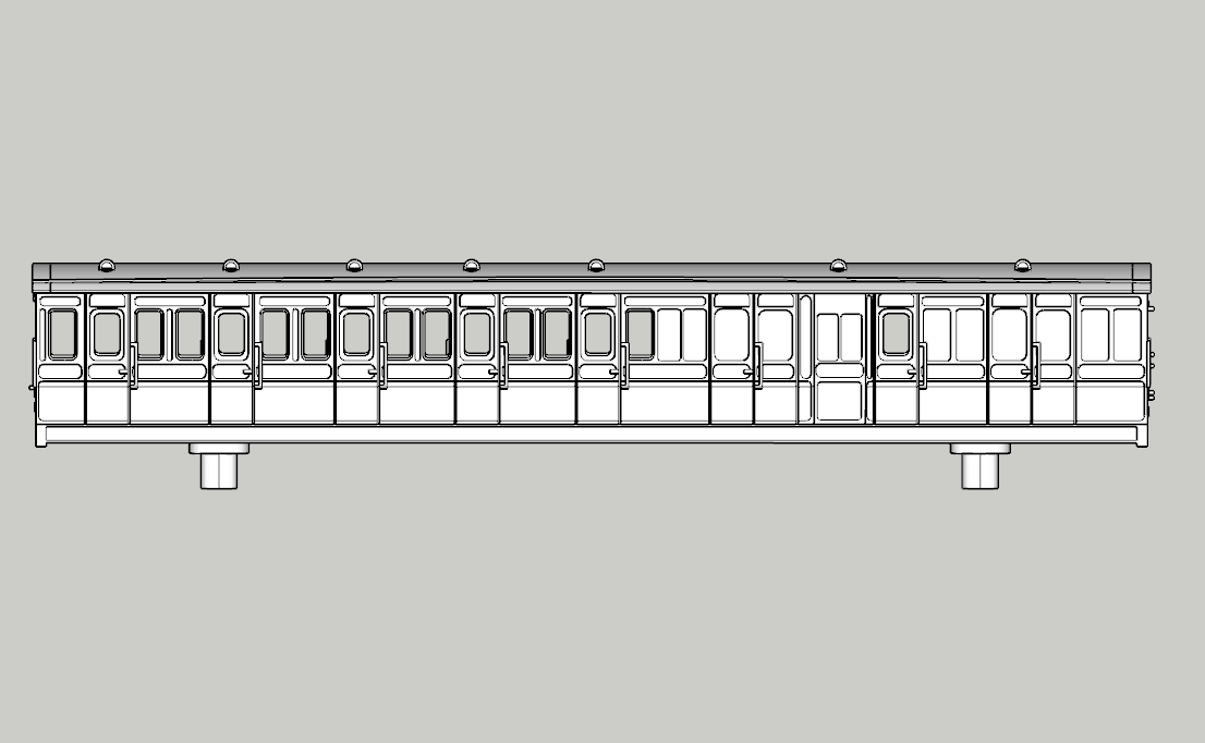 (image for) (N) LBSCR Billinton 54ft 5 cmpt Brake Third - d199