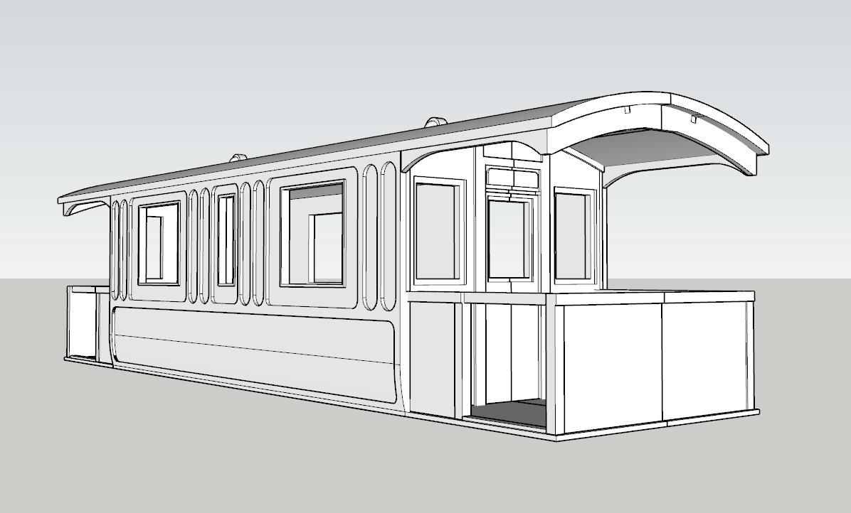 (image for) LNWR Inspection Saloon - ED33