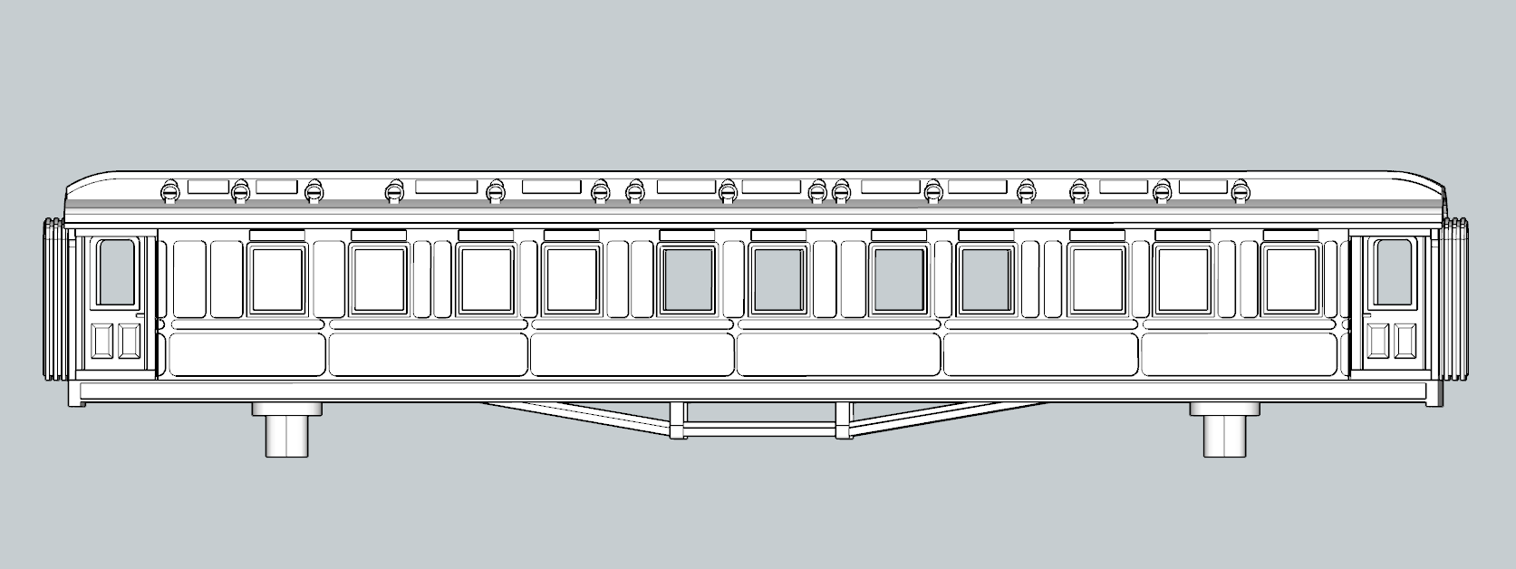 (image for) LNWR Semi-Royal Saloon - Coach 74