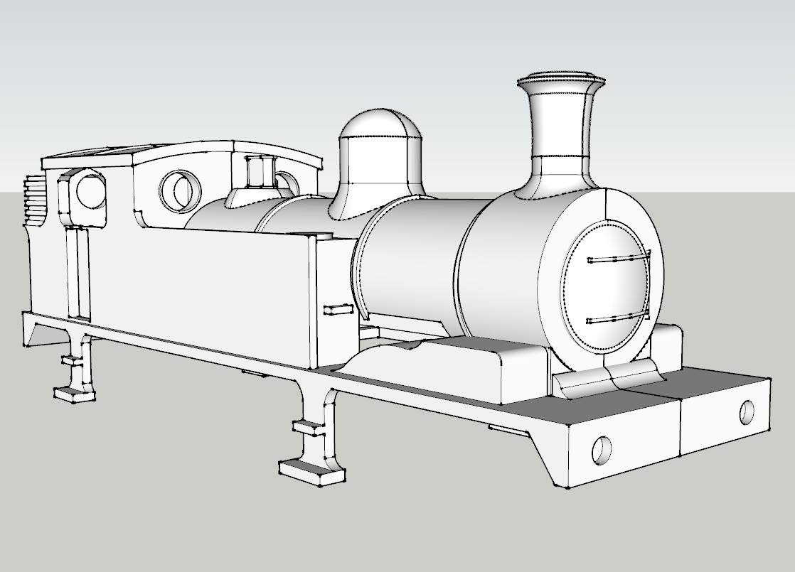 (image for) LSWR Adams O2 Class - Mainland/Long
