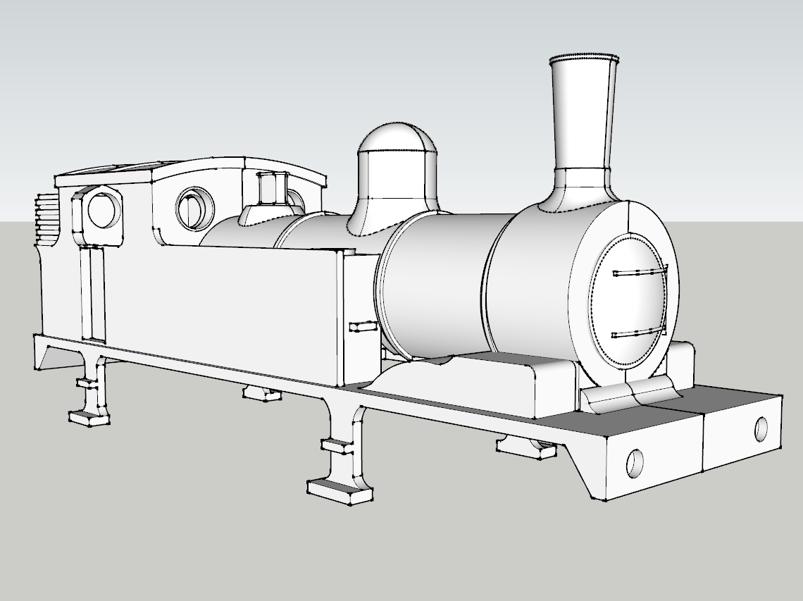 (image for) LSWR Adams O2 Class - Stove/Std