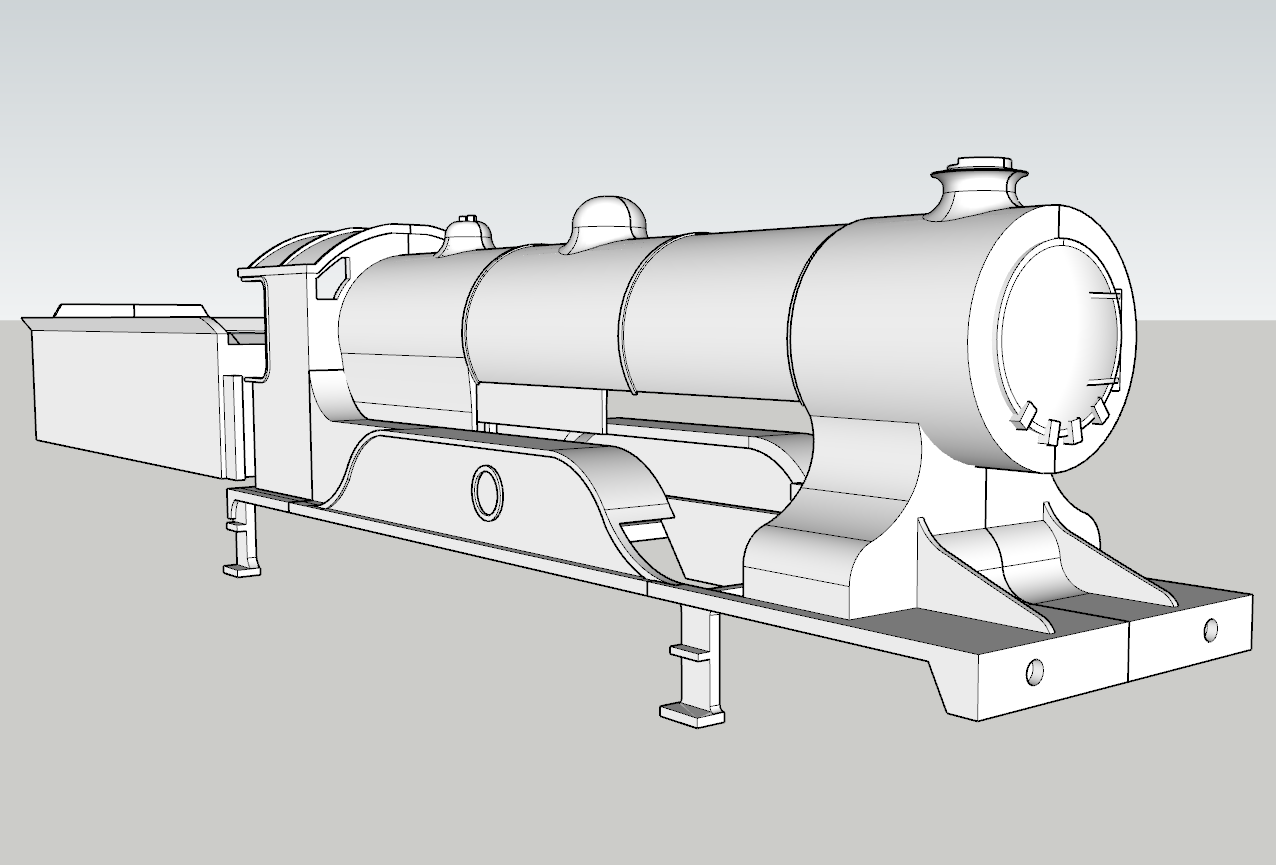 (image for) LSWR Drummond T14 Class - Late/Paddlebox